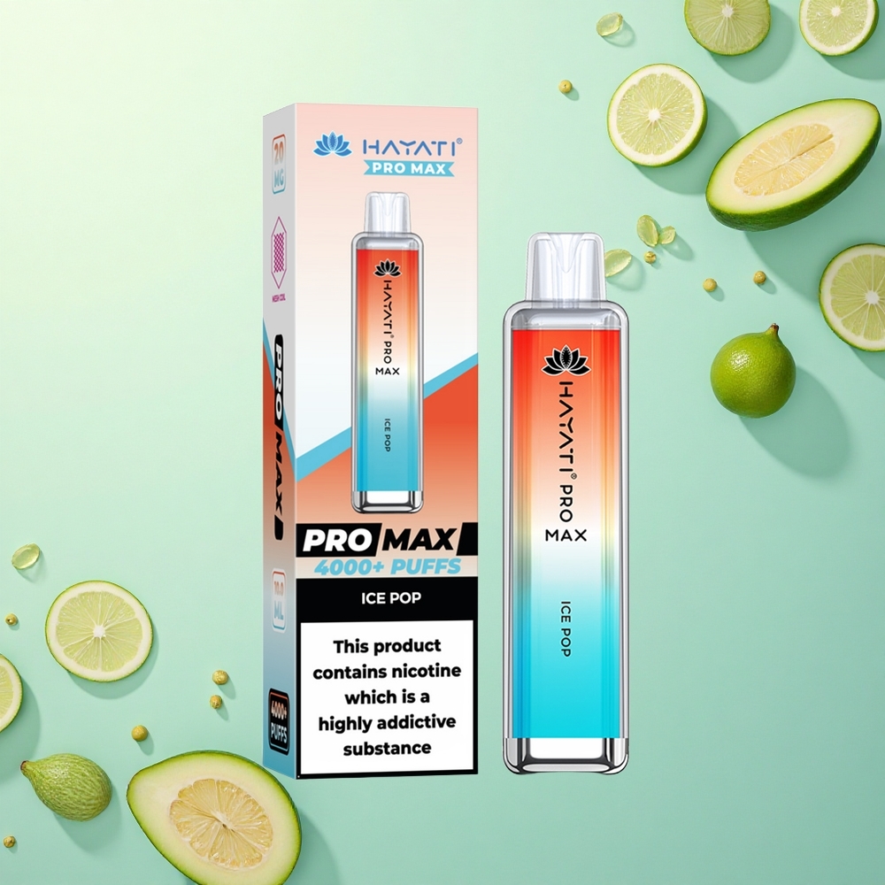 Hayati Pro Max 4000 Puffs IJspop 1400mAh 2ml Dual Mesh