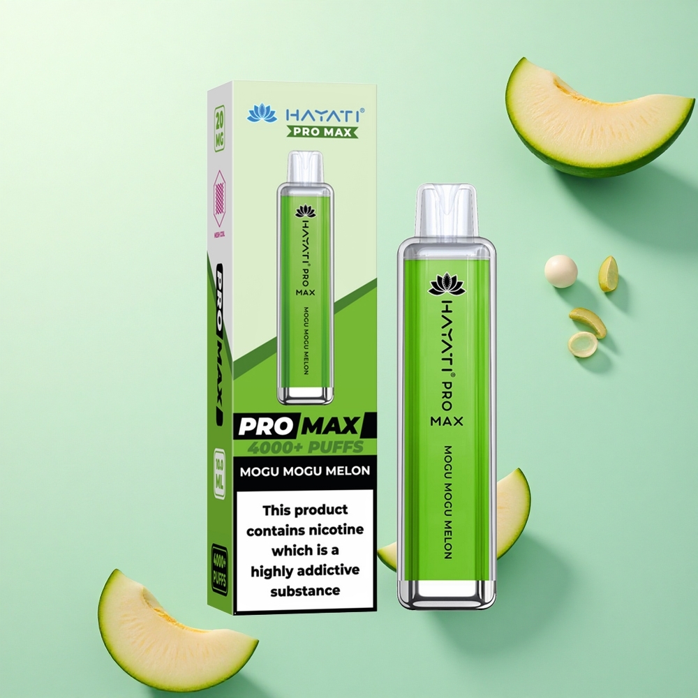 Hayati Pro Max 4000 Puffs Meloen Meloen 2ml Tank 1400mAh