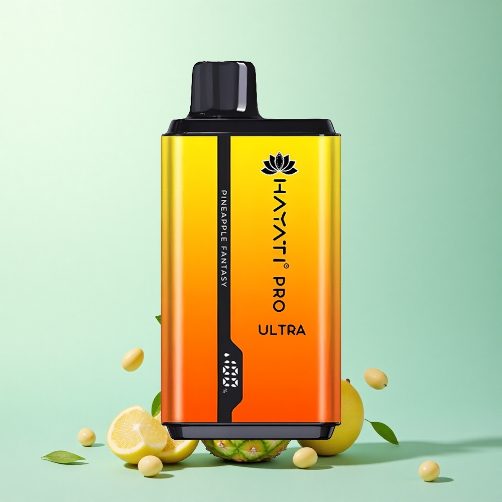 Hayati Pro Ultra 15000 Puffs Ananas Fantasie 850mAh 2% Nicotine