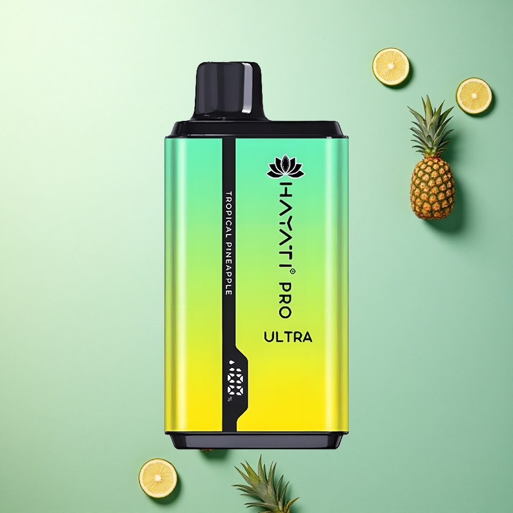 Hayati Pro Ultra 15000 Puffs Tropische Ananas 850mAh 2% nicotine