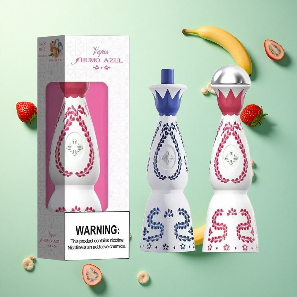 Humo Azul 15000 Puffs Aardbei Banaan Drakenfruit 20mL 5% Nicotine 500mAh