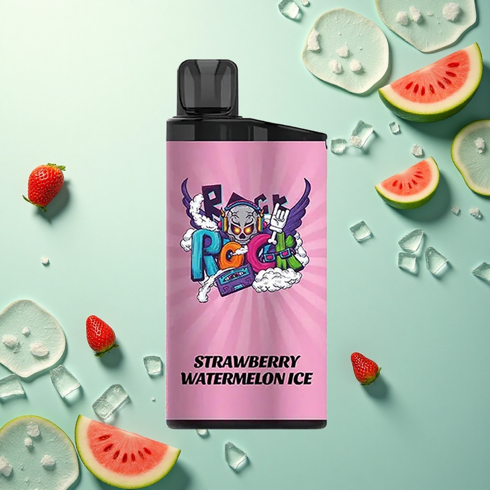 IGET Bar 3500 Puffs Aardbei Watermeloen IJs 1400 mAh Mesh Coil