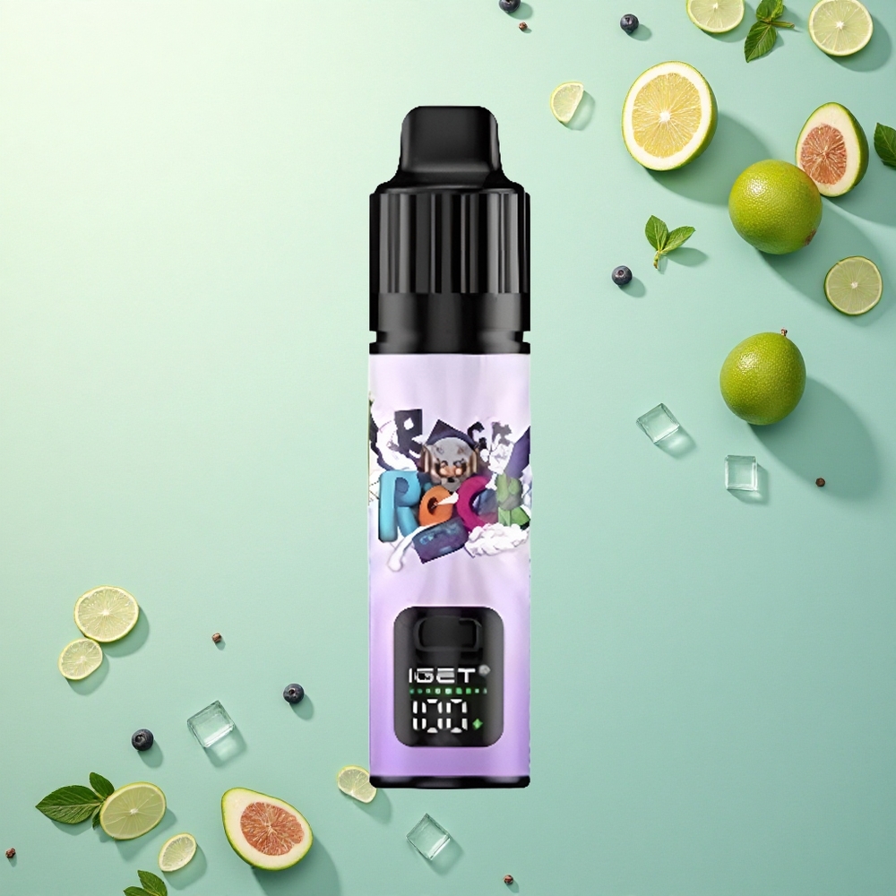 IGET BAR PLUS S3 POD 10000 Puffs Druiven IJs 50mg Nicotine 950mAh