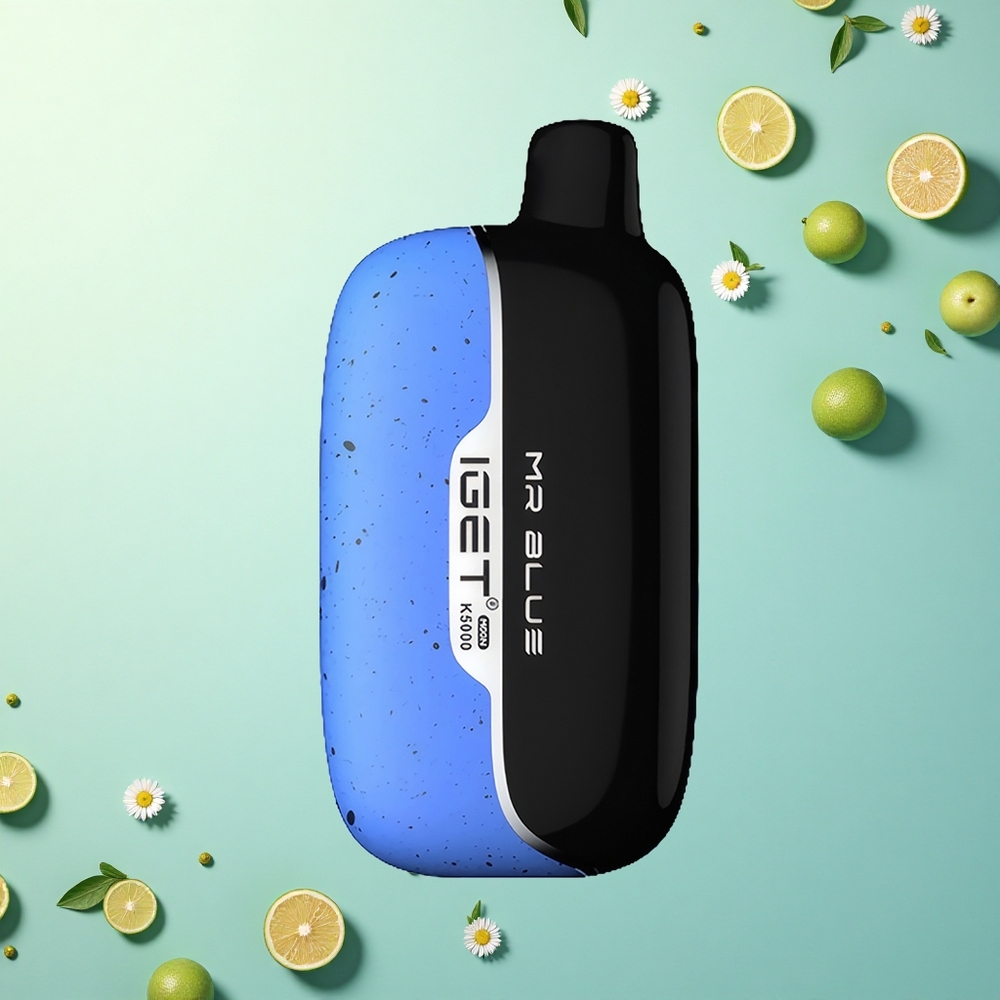 IGET Moon K5000 Puffs Mr Blauw 5000 Puffs PC Mesh Coil