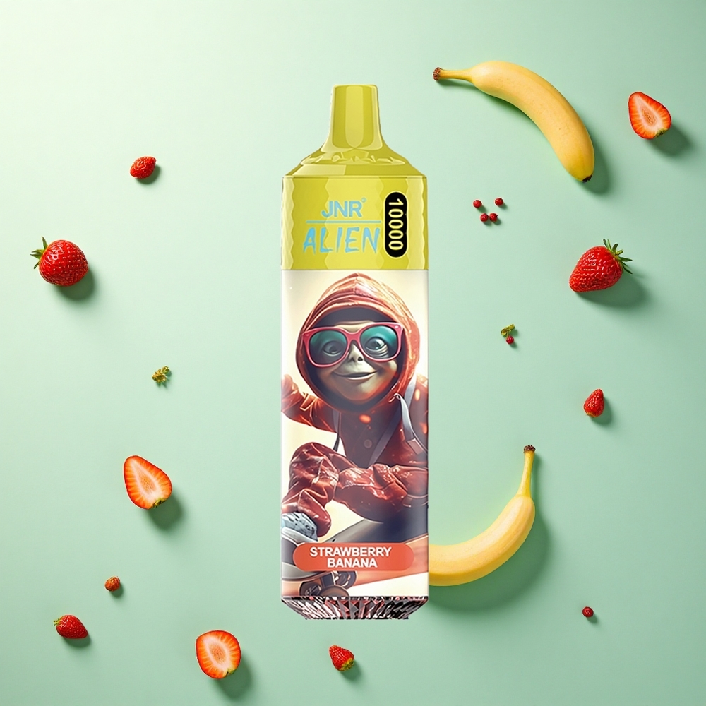 JNR Alien 10000 Aardbei Banaan 850mAh RGB