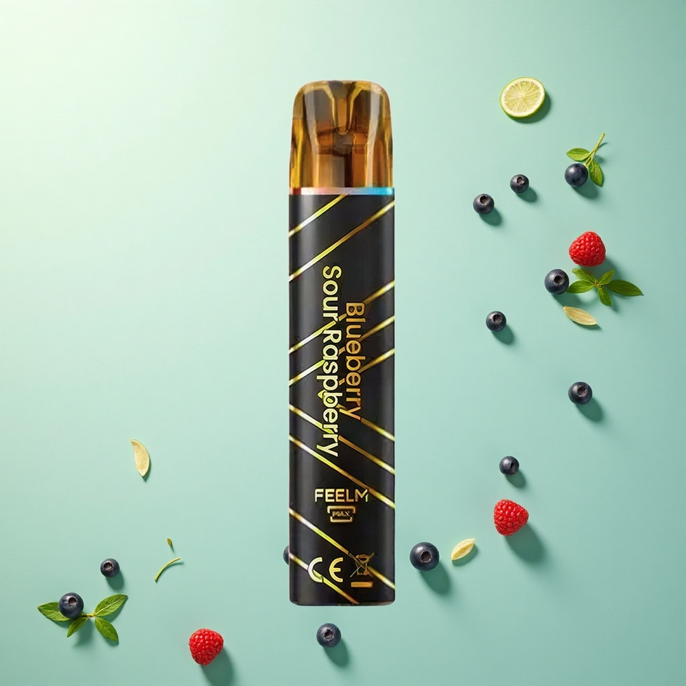 JNR Black&Golden 600+200 Bosbes Zure Framboos 550mAh 2ml Nicotine