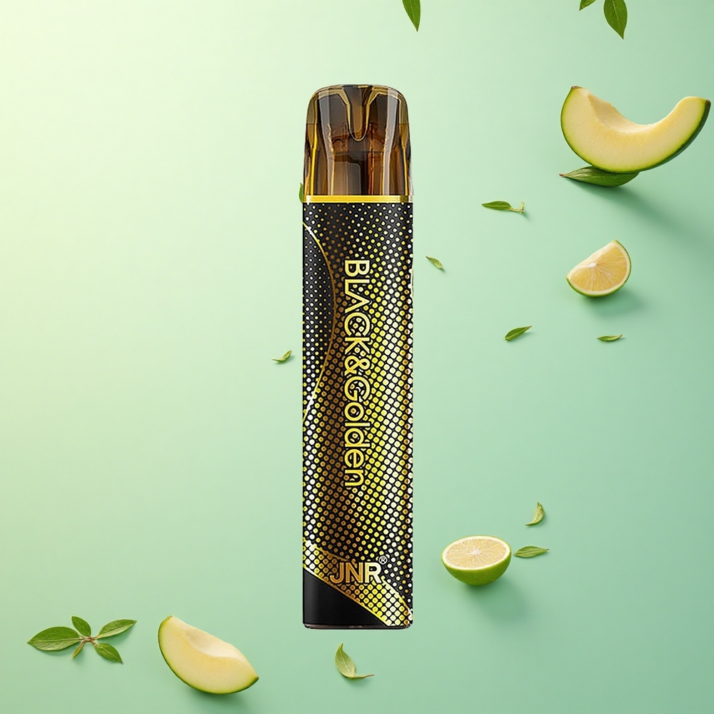 JNR Black&Golden 600+200 Driedubbele Mango 550mAh 2ml Nicotine 2%