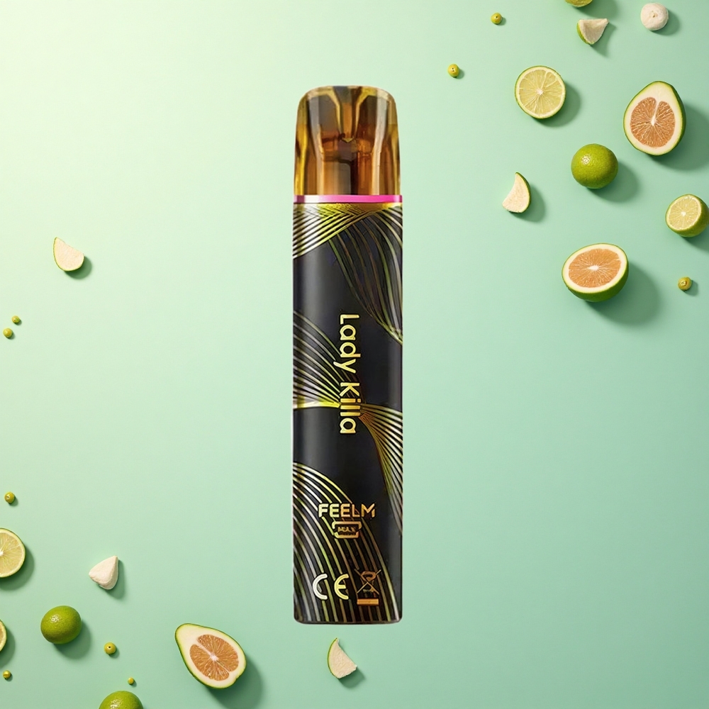 JNR Black&Golden 600+200 Dutch translation: Damesmoordenaar 550mAh 2ml Nicotine 2%