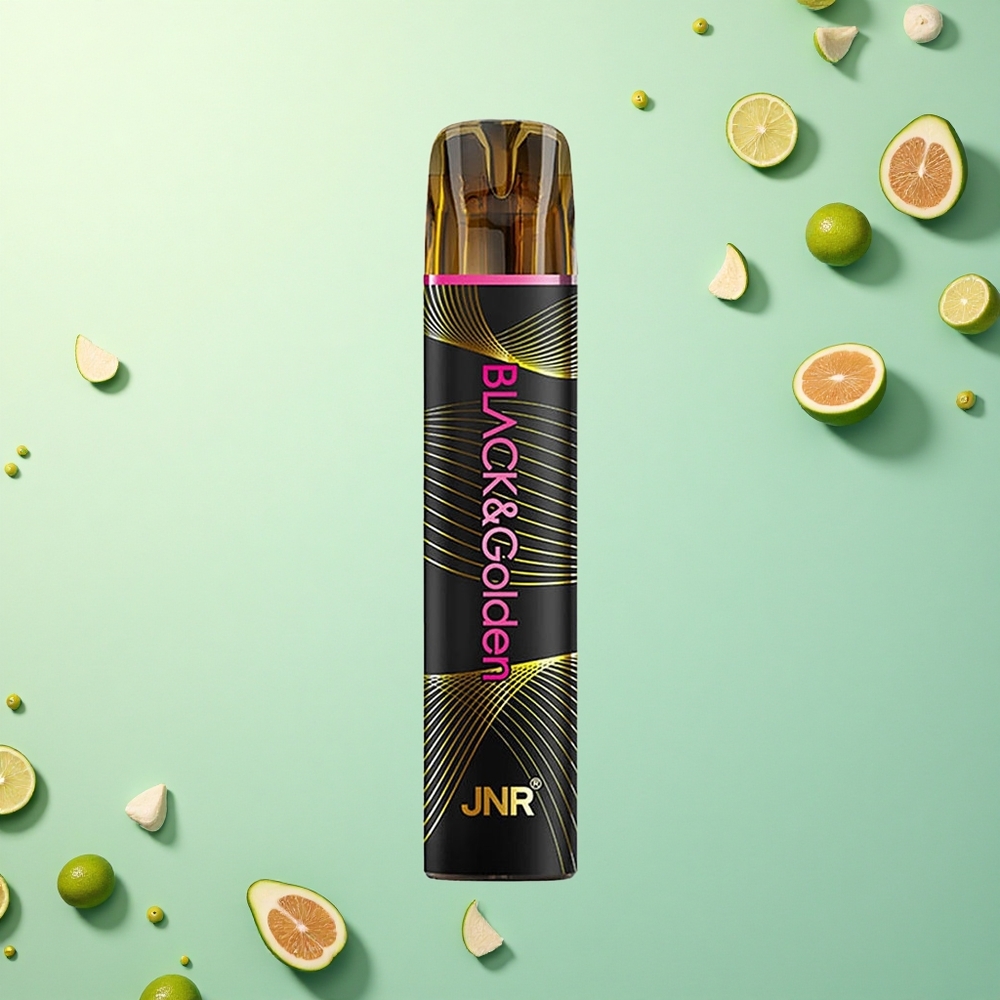 JNR Black&Golden 600+200 Dutch translation: Damesmoordenaar 550mAh 2ml Nicotine 2%