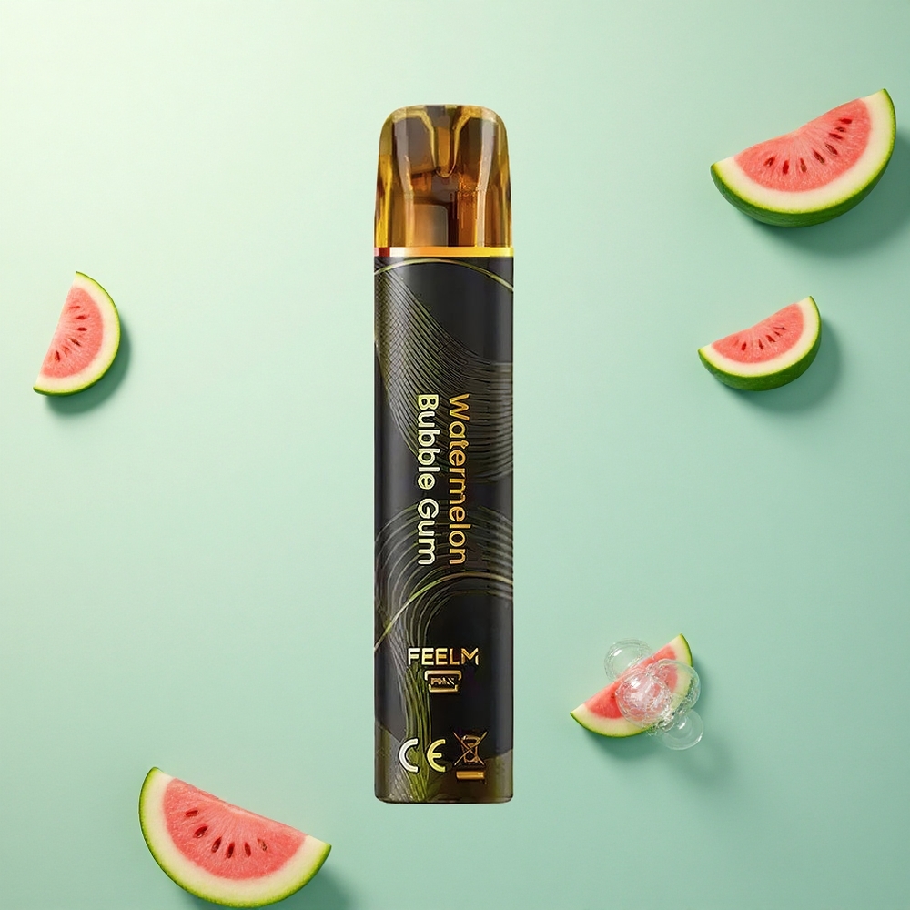 JNR Black&Golden 600+200 Watermeloen Bubbelgum 550mAh 2ml Nicotine 2%