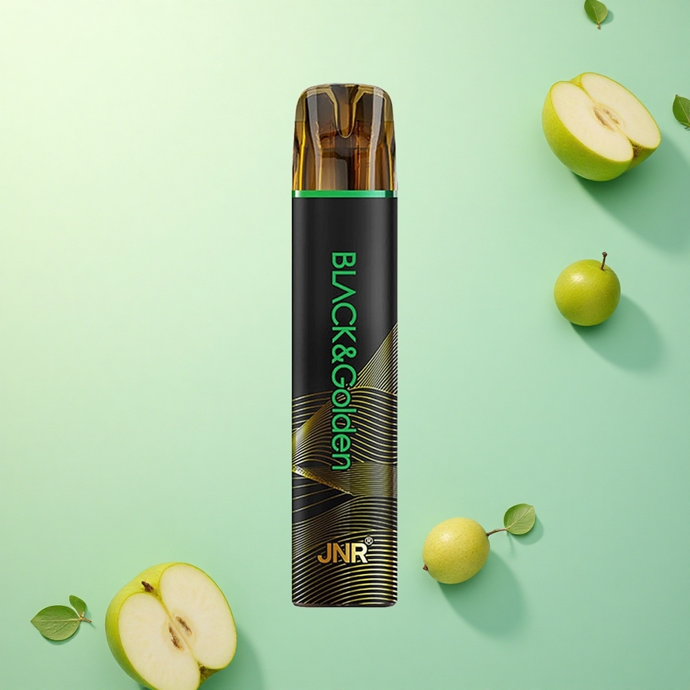 JNR Black&Golden 600+200 Zure Appel 550mAh 2ml Nicotine 2%