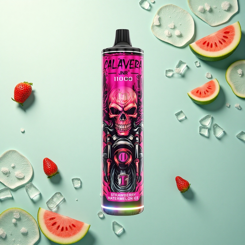 JNR Calavera 11000 Aardbei Watermeloen IJs met 850 mAh en 2% nicotine
