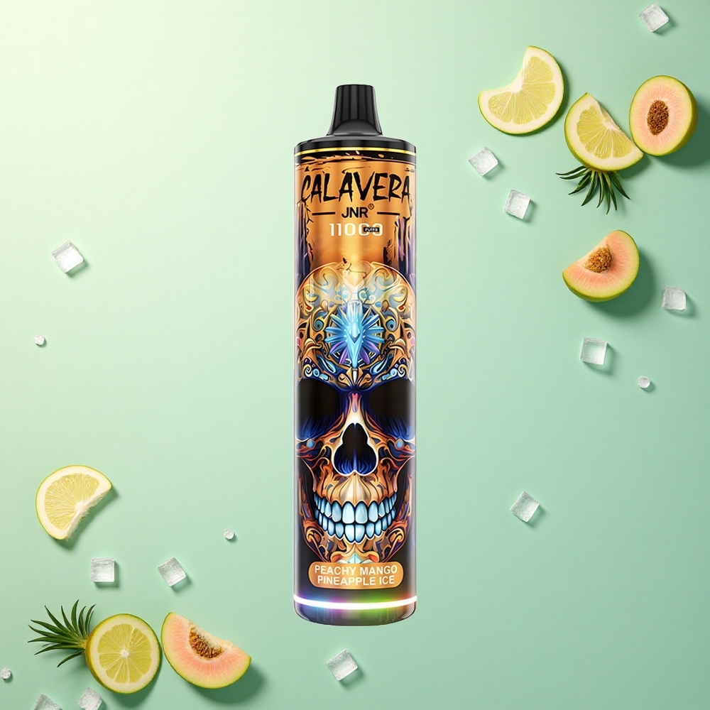 JNR Calavera 11000 Perzik Mango Ananas IJskoud 850 mAh 21ml 0% Nicotine