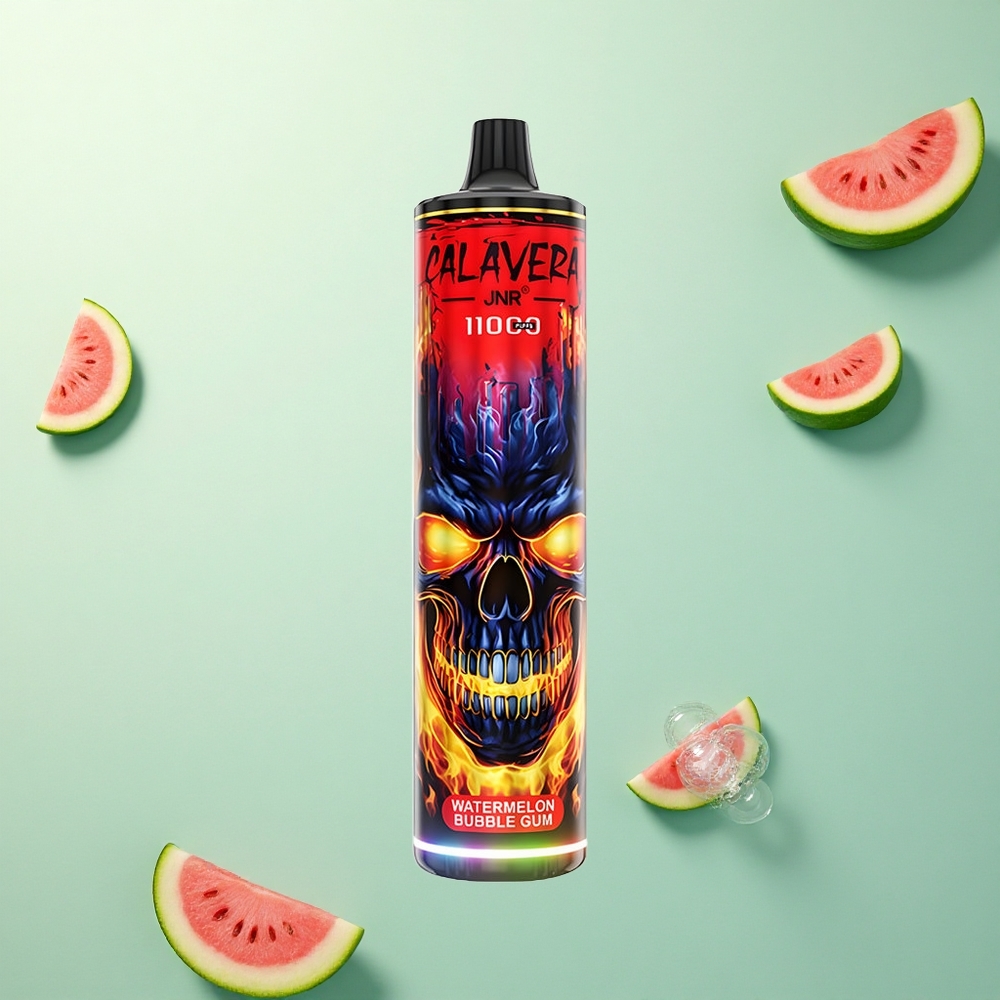 JNR Calavera 11000 Watermeloen Bubble Gum Type-C 850mAh 21ml