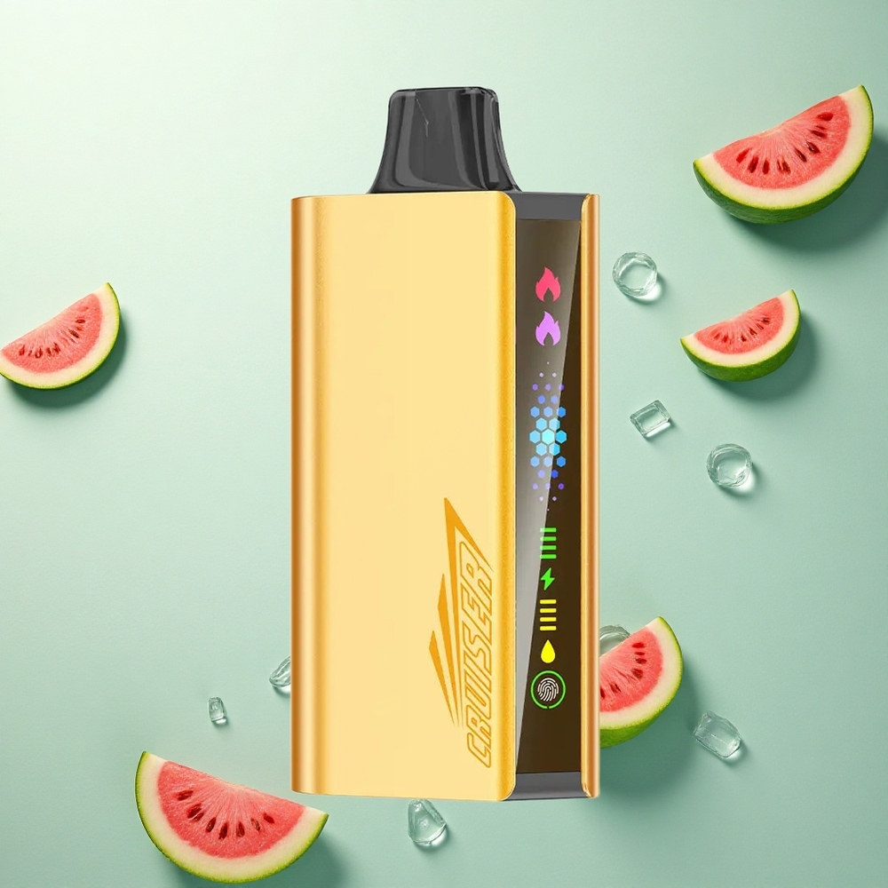 JNR Cruiser 12000 Watermeloen IJs Dual Mesh Coil 50mg Nicotine