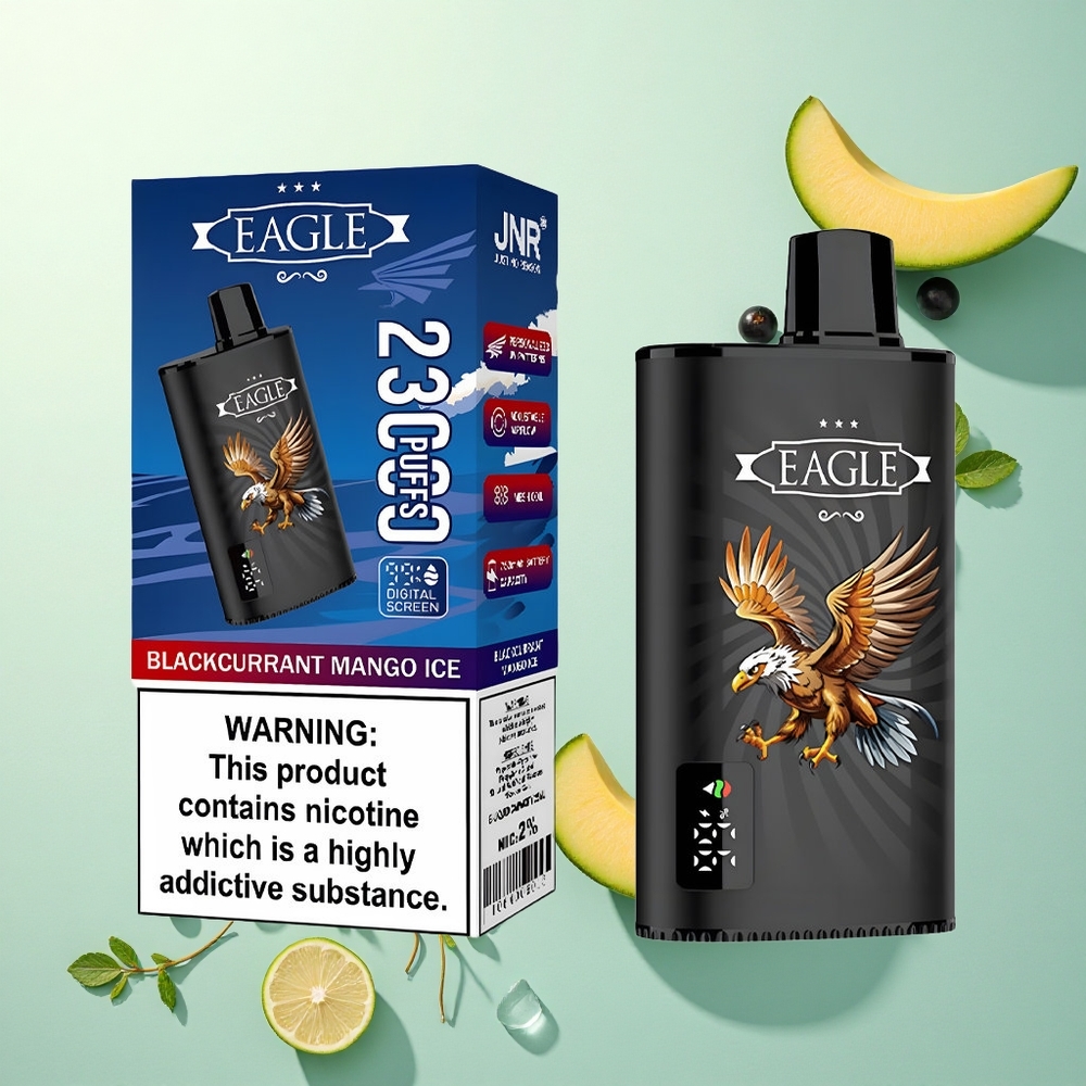 JNR EAGLE Smart 23000 Zwarte Bes Mango IJs met 25ml Vloeistof en 750mAh Batterij