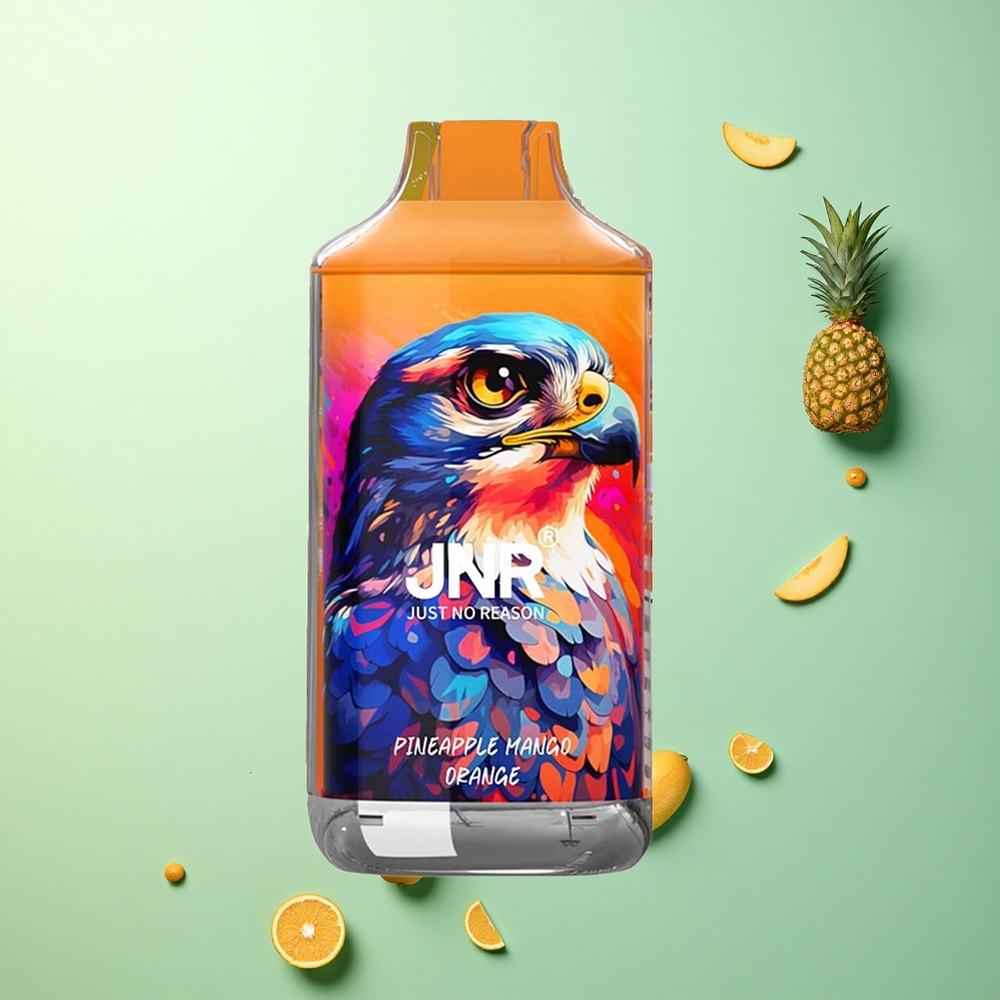 JNR Falcon 16000 Ananas Mango Sinaasappel 850 mAh Dual Mesh Coil