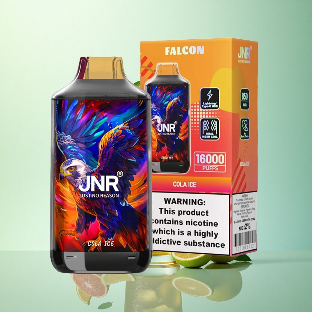 JNR Falcon 16000 Cola IJs 850 mAh 22ml Dual Mesh Coil
