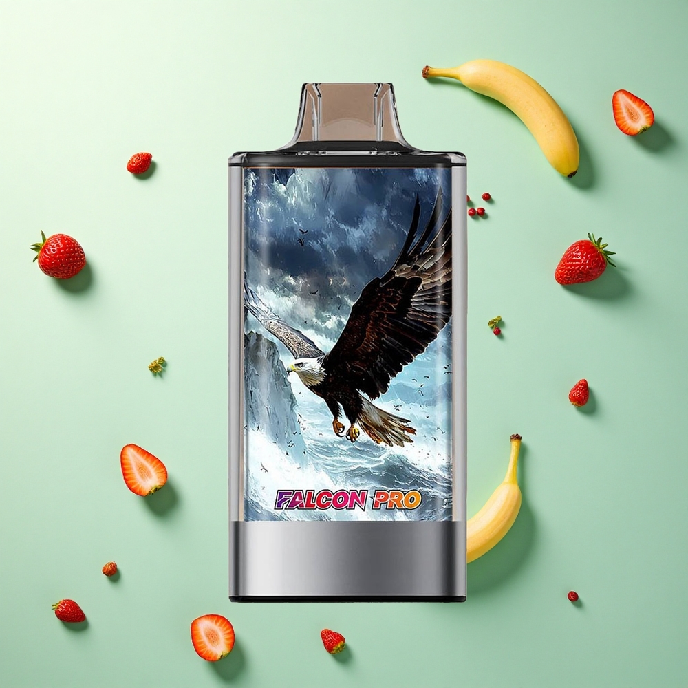 JNR Falcon Pro 28000 Aardbei Banaan 30ml 950mAh 5% Nicotine
