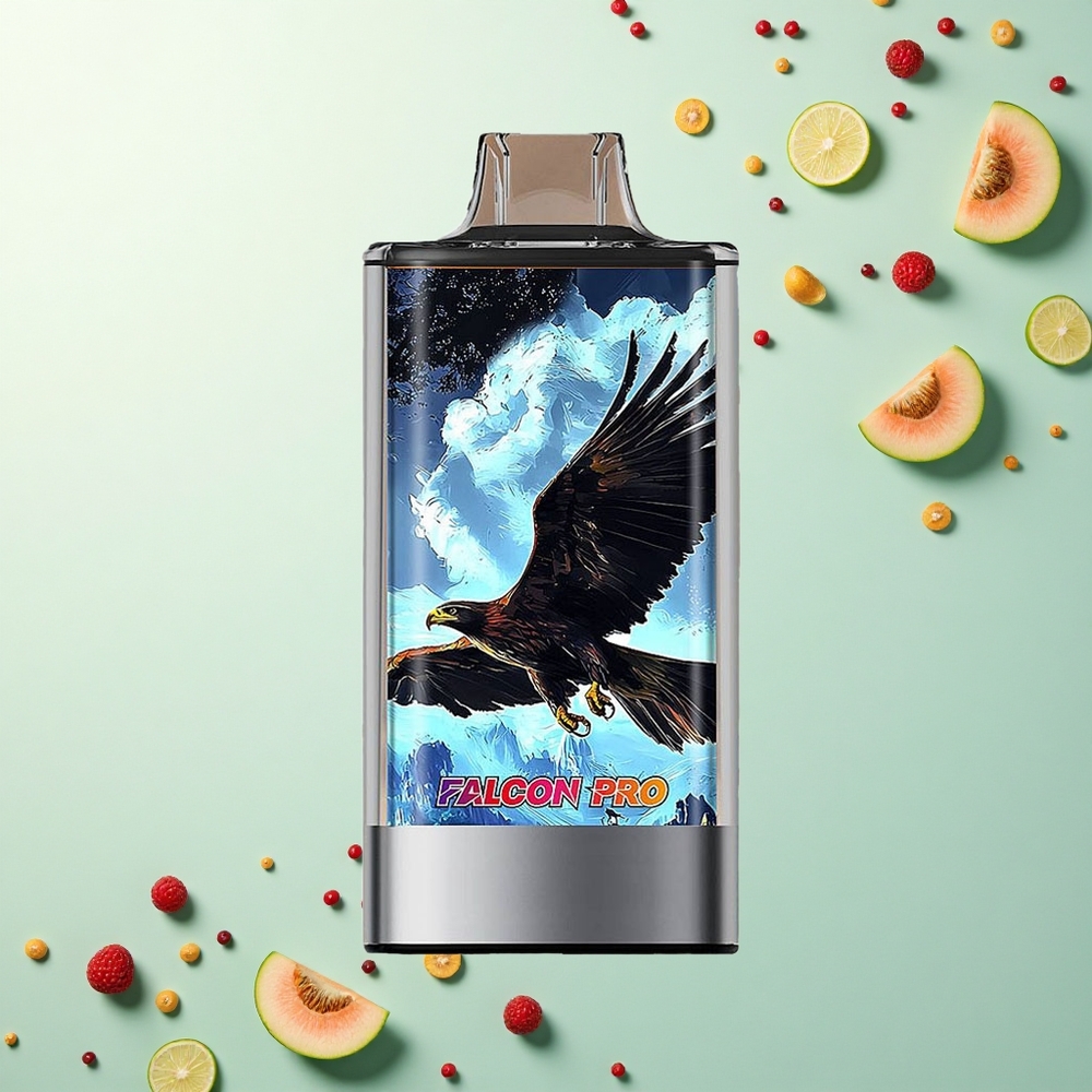 JNR Falcon Pro 28000 Witte Perzik Razz 950mAh 30ml 5% Nicotine
