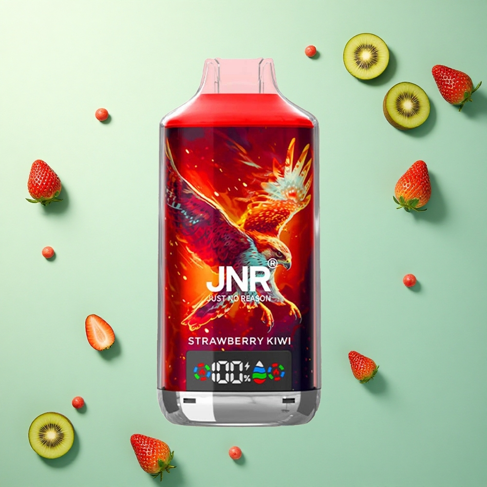 JNR Falcon X 18000 Aardbei Kiwi 750mAh Dual Mesh