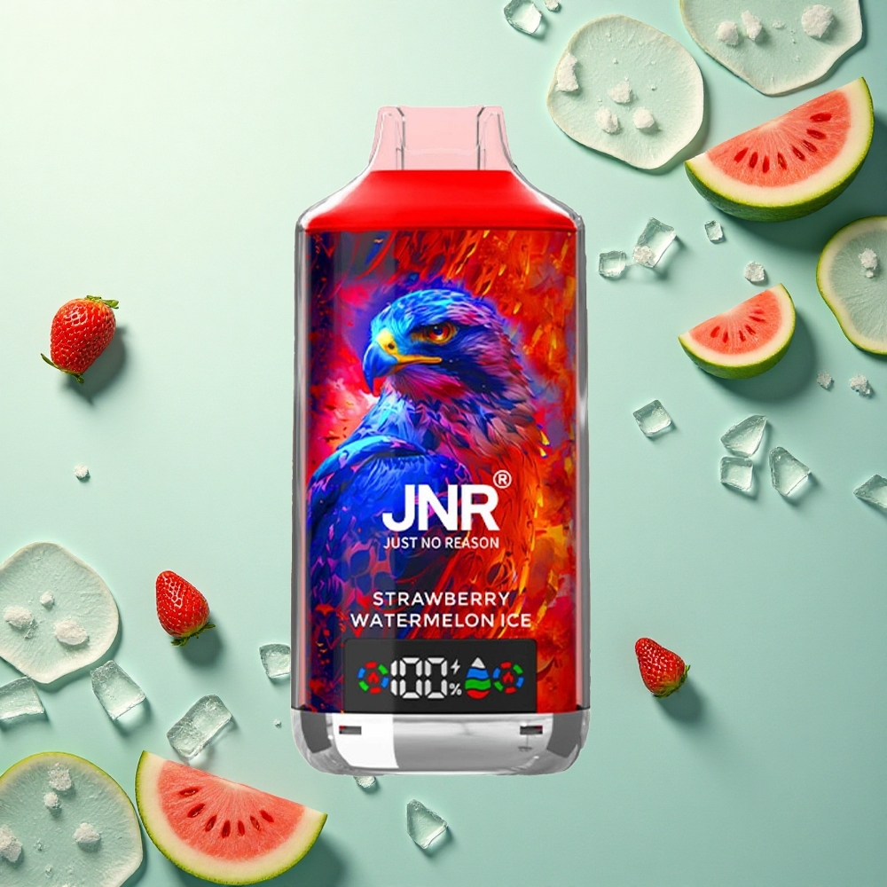 JNR Falcon X 18000 Aardbei Watermeloen IJs 24ml 750mAh