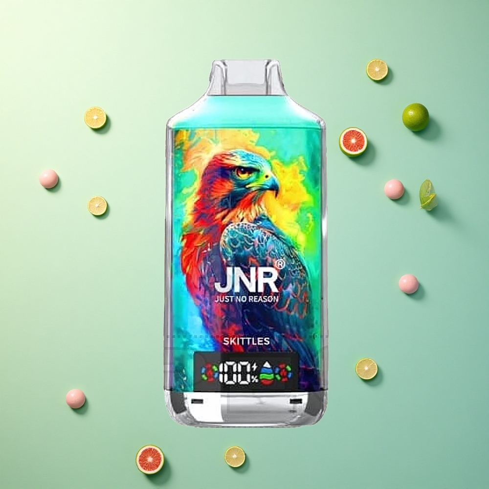 JNR Falcon X 18000 Skittles Dual Mesh Coil 24ml 5% Nicotine