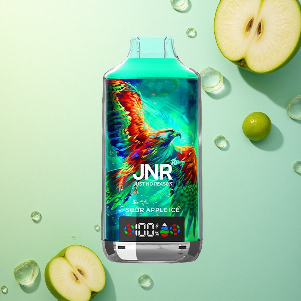 JNR Falcon X 18000 Zure Appel IJs met Dual Mesh Coil & Dual Core en 24ml