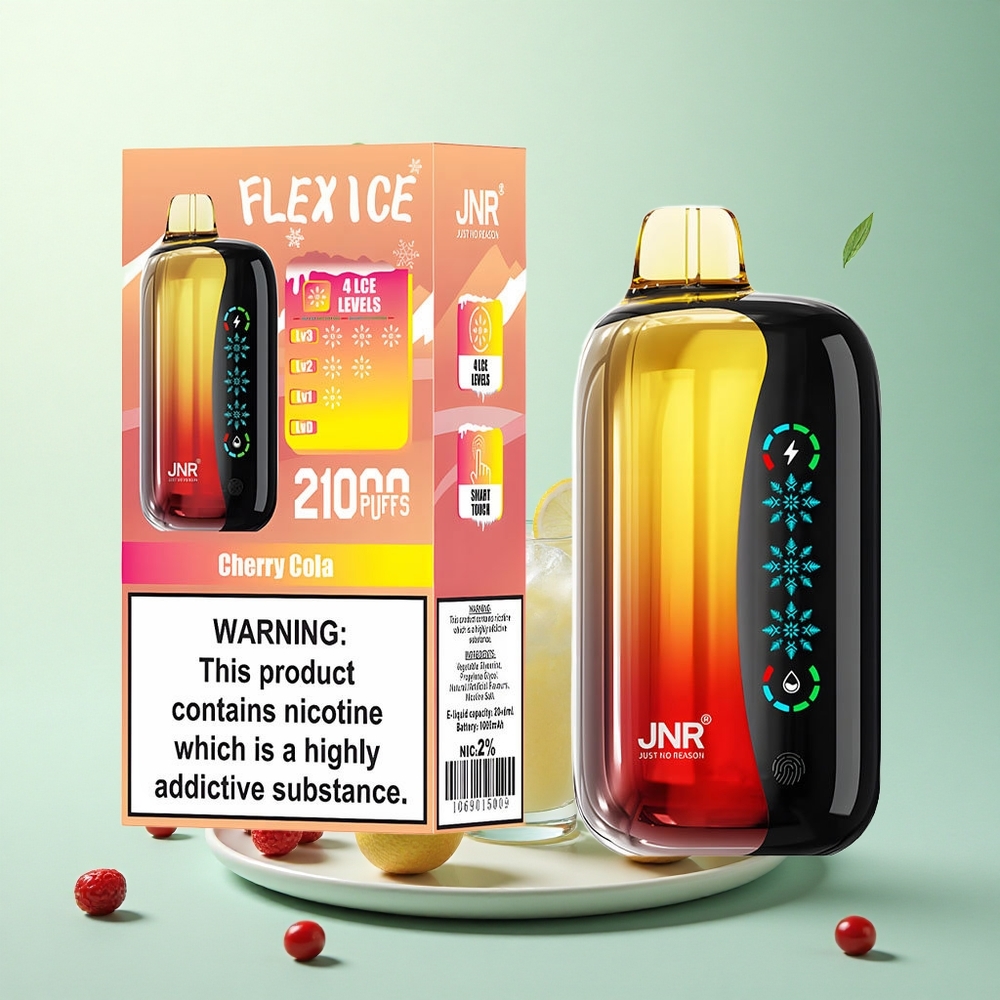 JNR Flex Ice 21000 Kers Cola Aanpasbare IJs 1000mAh Type-C Opladen