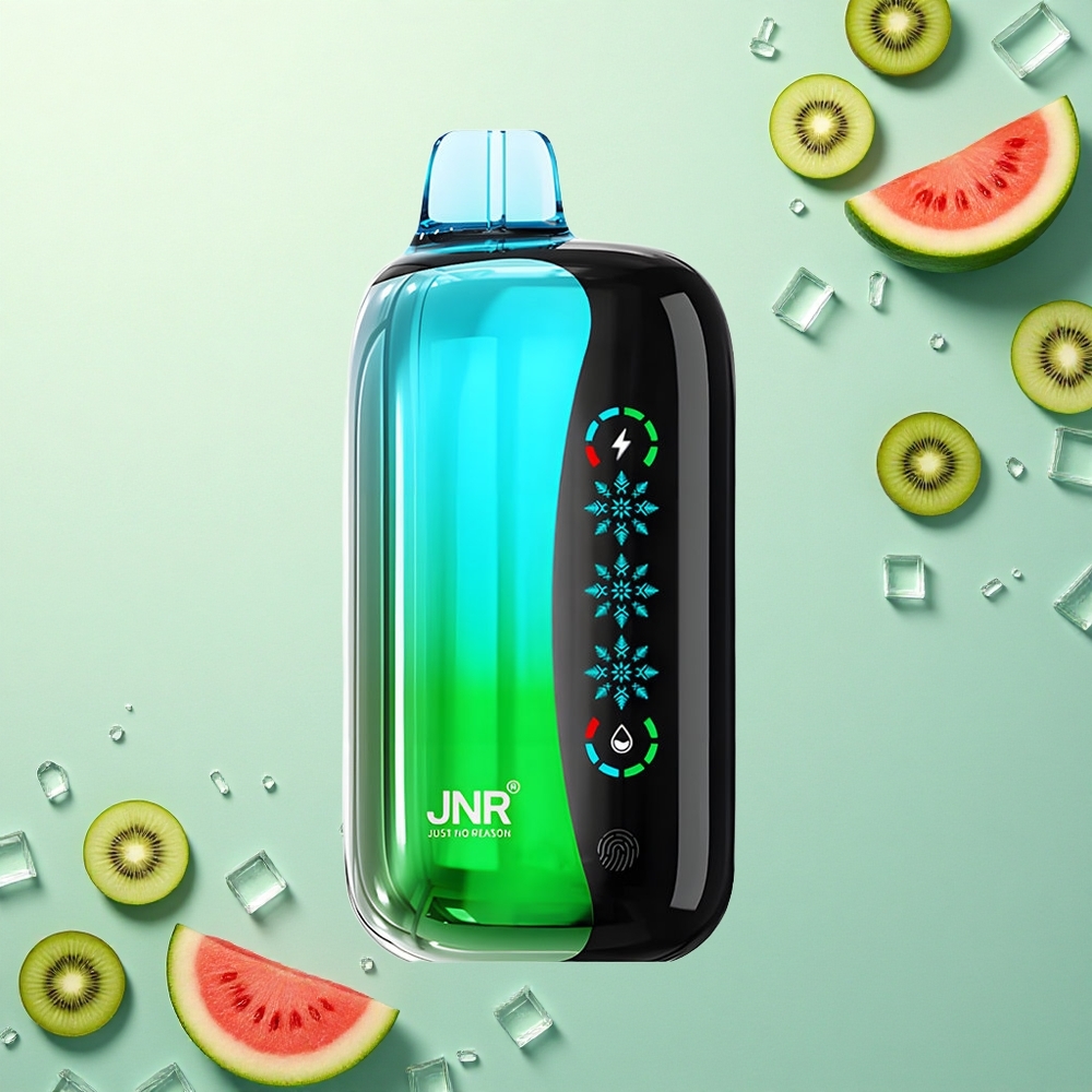 JNR Flex Ice 21000 Kiwi Watermeloen IJs met Aanpasbare Luchtstroom en 1000mAh