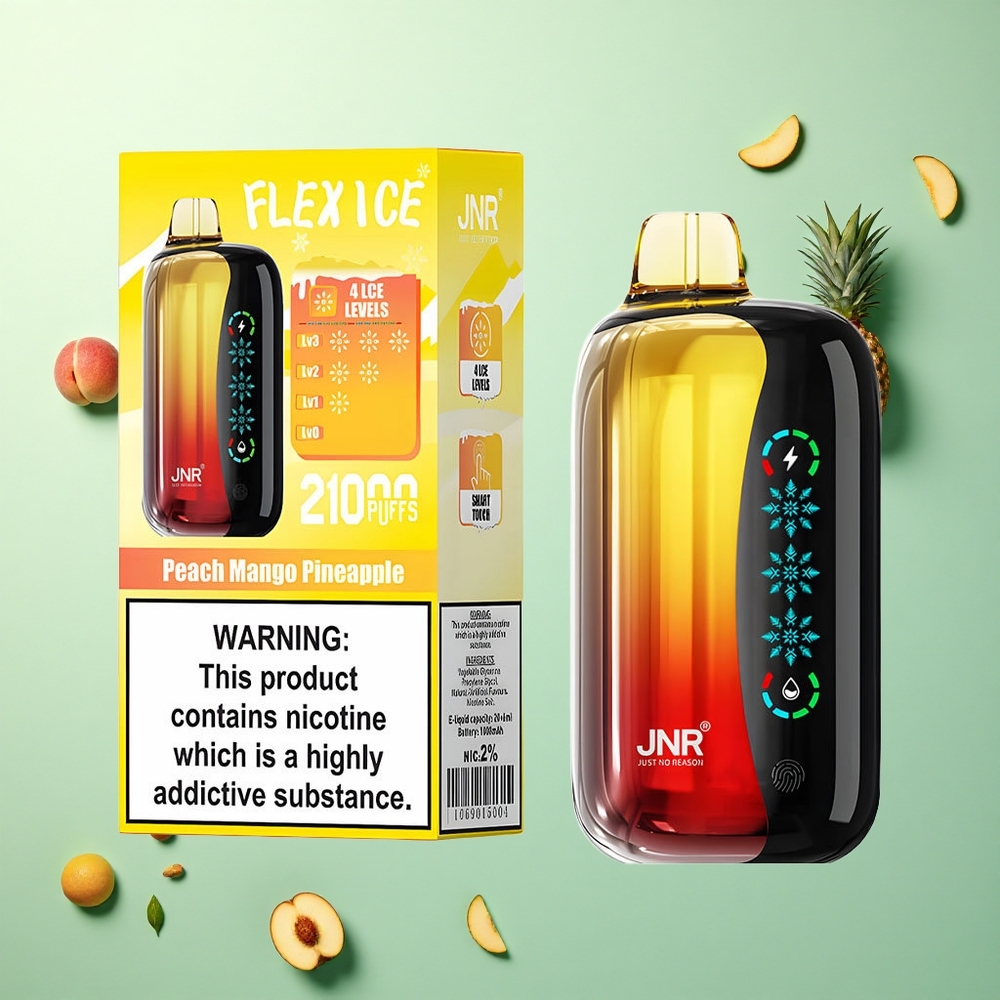 JNR Flex Ice 21000 Perzik Mango Ananas Dual Mesh 1000mAh