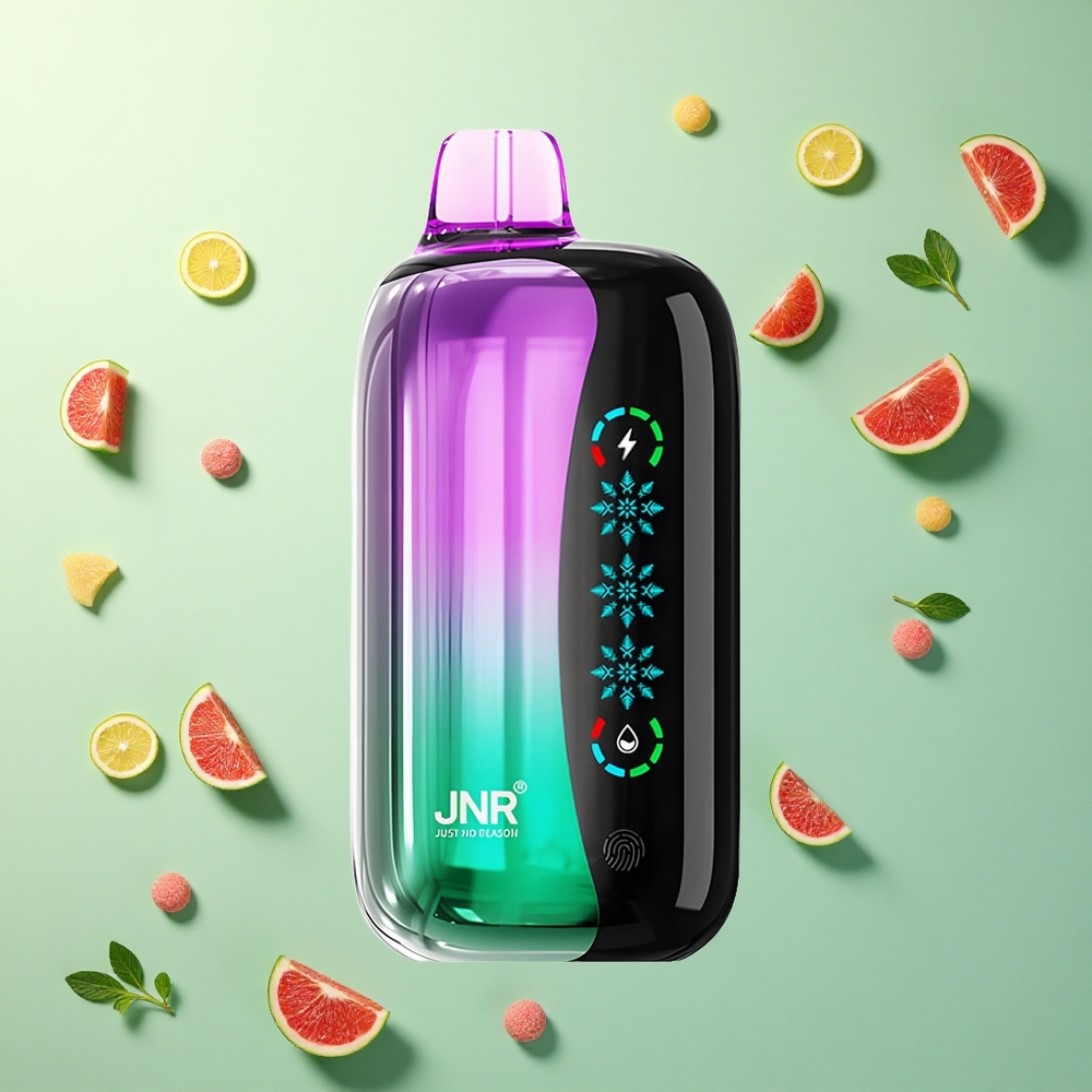 JNR Flex Ice 21000 Zure Kersen Gummies Type-C Oplaadbare 1000mAh