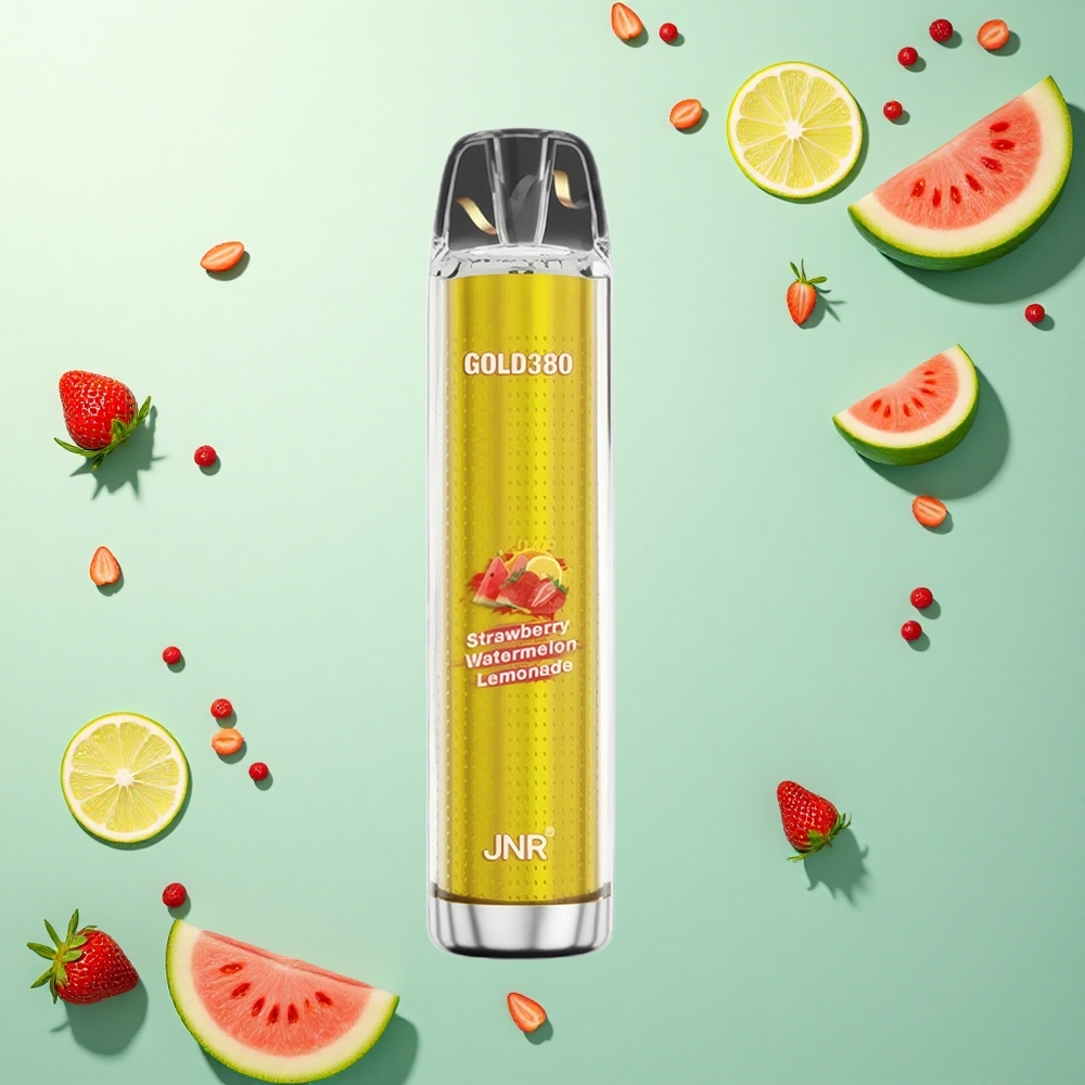 JNR Gold380 6000 Aardbei Watermeloen Limonade met 1500mAh