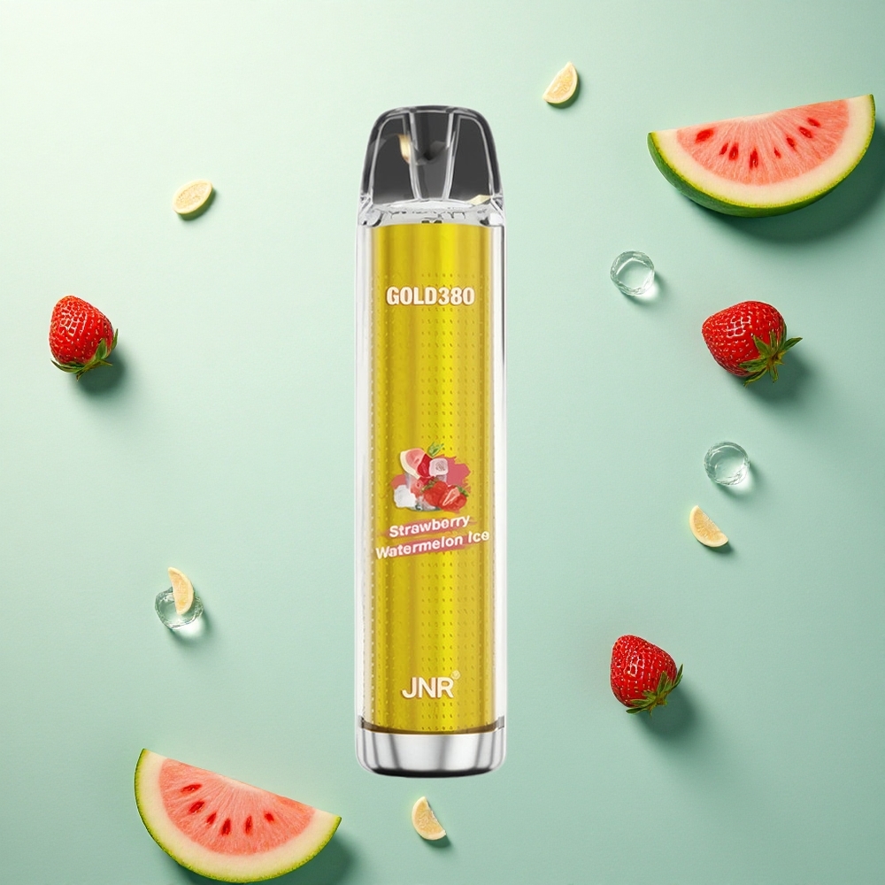 JNR Gold380 6000 Aardbei Watermelon IJs met 1500mAh Batterijcapaciteit