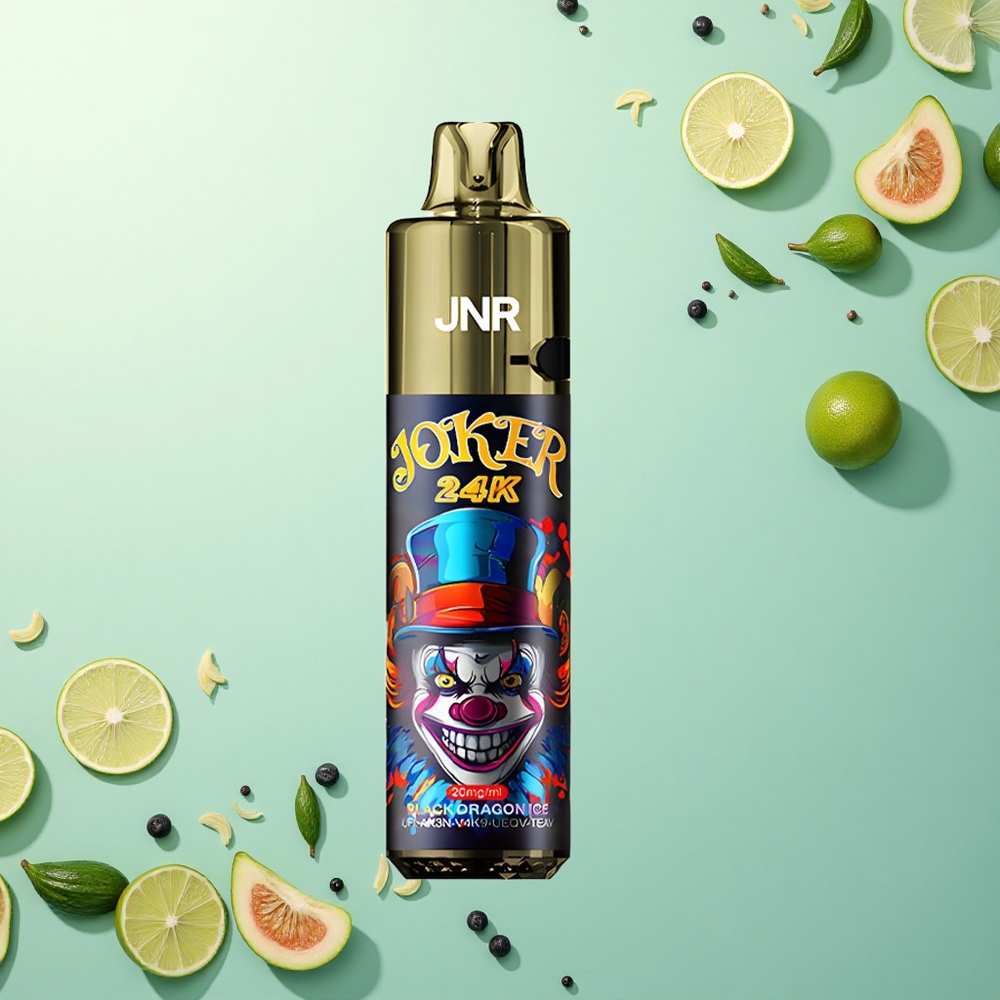 JNR Joker 24K Zwarte Draak IJs 800mAh 2% nicotine
