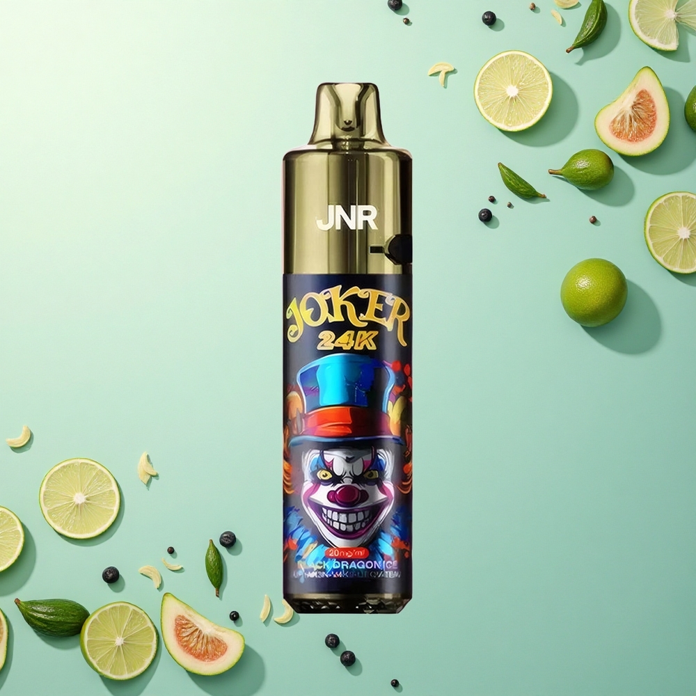 JNR Joker 24K Zwarte Draak IJs 800mAh 2% nicotine