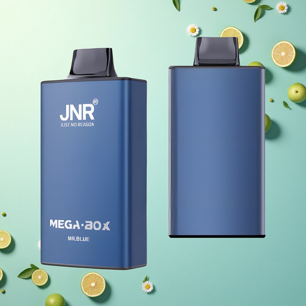 JNR Mega Box 25000 Meneer Blauw 30ml 850mAh Dual Mesh