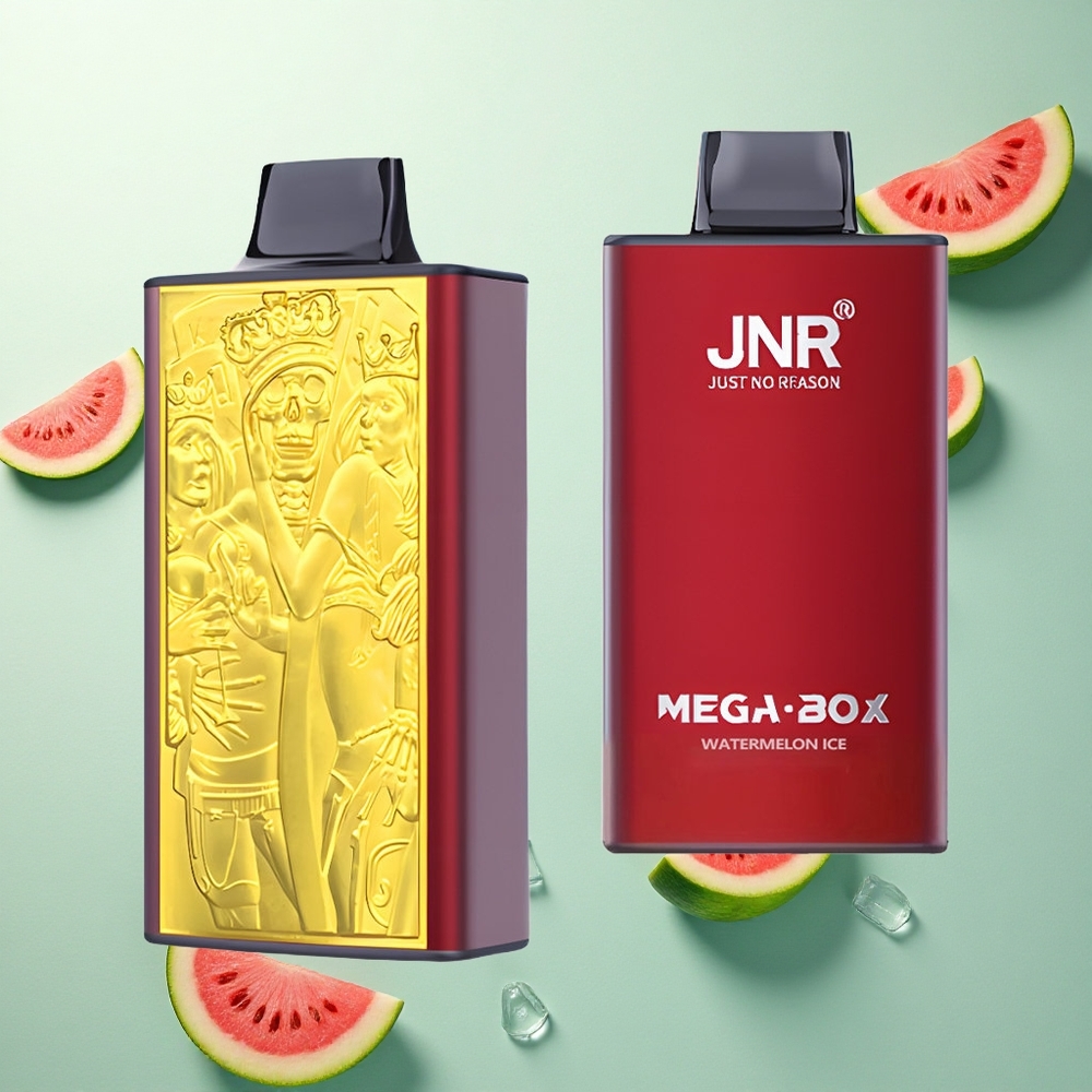 JNR Mega Box 25000 Watermeloen IJs Dual Mesh Coil 850mAh