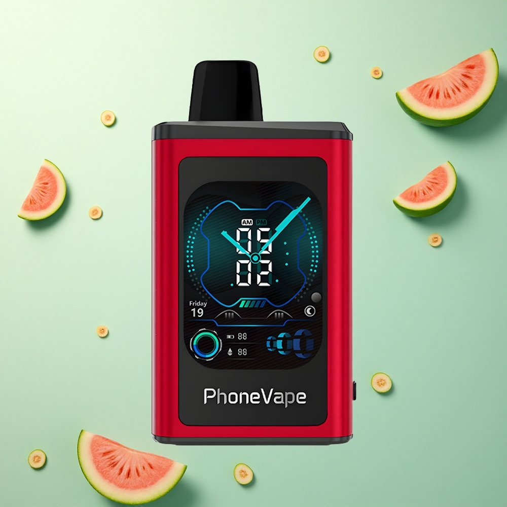 JNR PhoneVape 30000 Perzik Mango Watermelon Type-C Oplaadbaar 850mAh Nicotine 2%