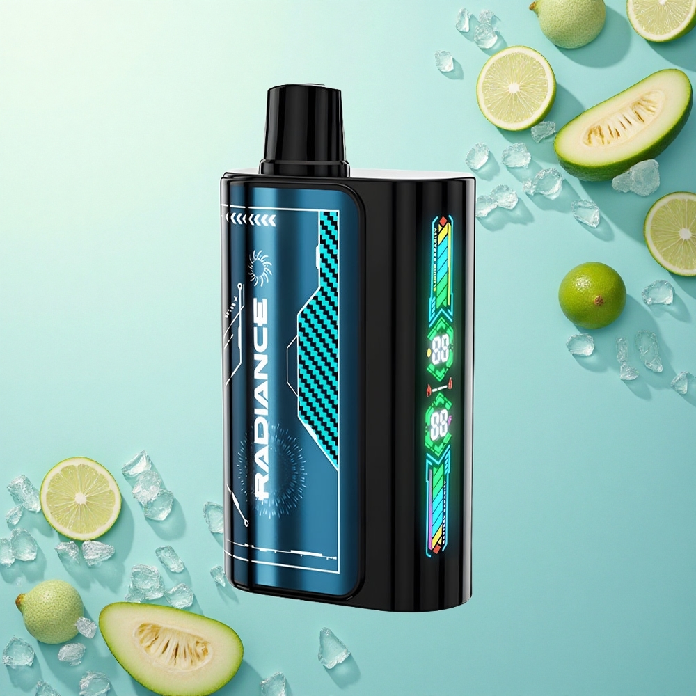 JNR Radiance 31000 Blauwe Framboos IJs met 950 mAh en 2% nicotine