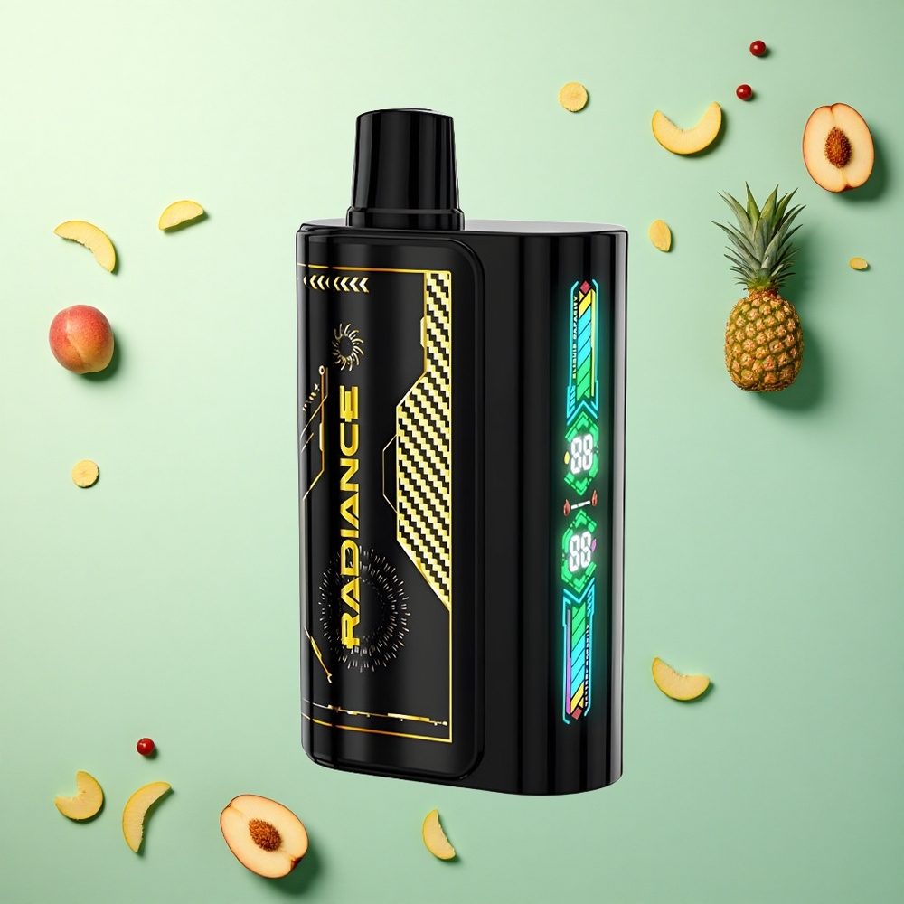 JNR Radiance 31000 Perzik Mango Ananas 28ml 950mAh 2% Nicotine