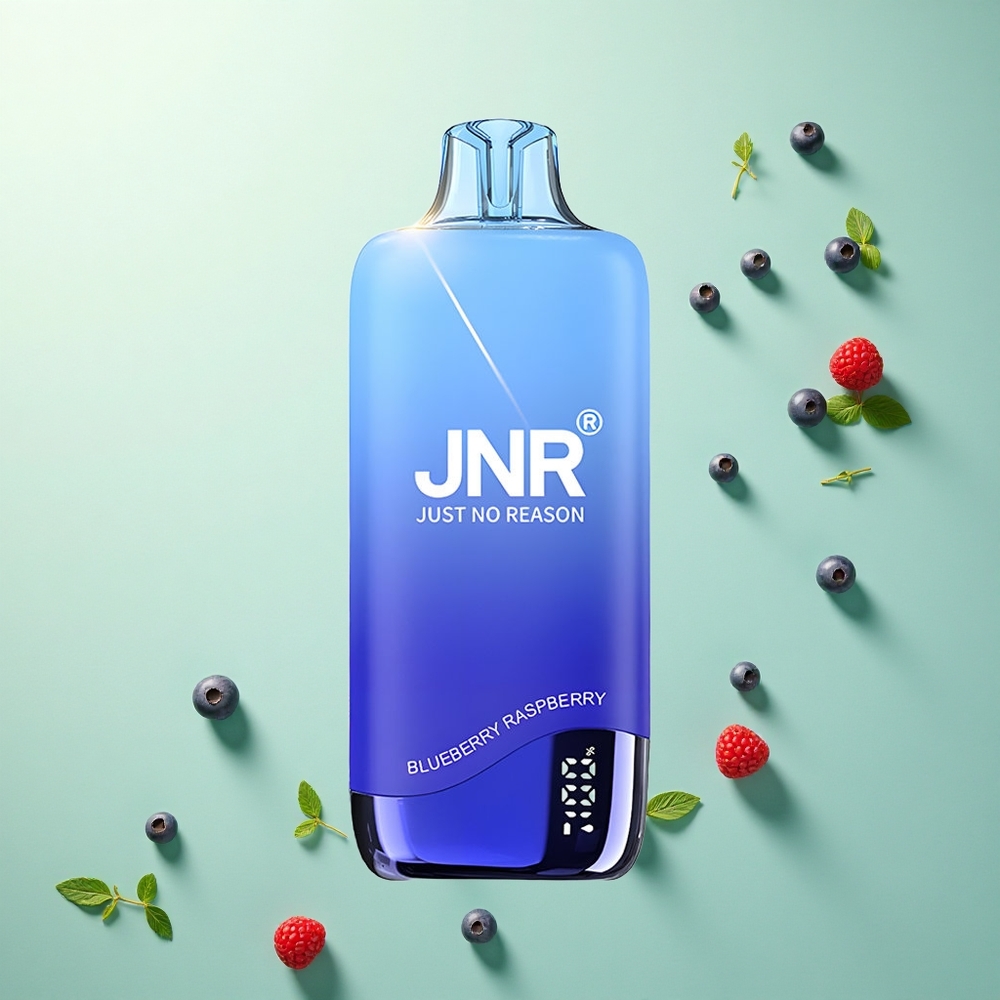 JNR Rainbow 10500 Blauwe Framboos 600mAh 0.8ohm Mesh