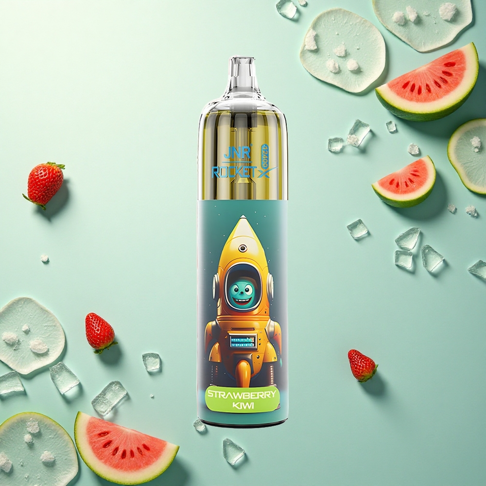 JNR Rocket-X 12400 Aardbei Watermelon IJs met RGB-verlichting en 850mAh