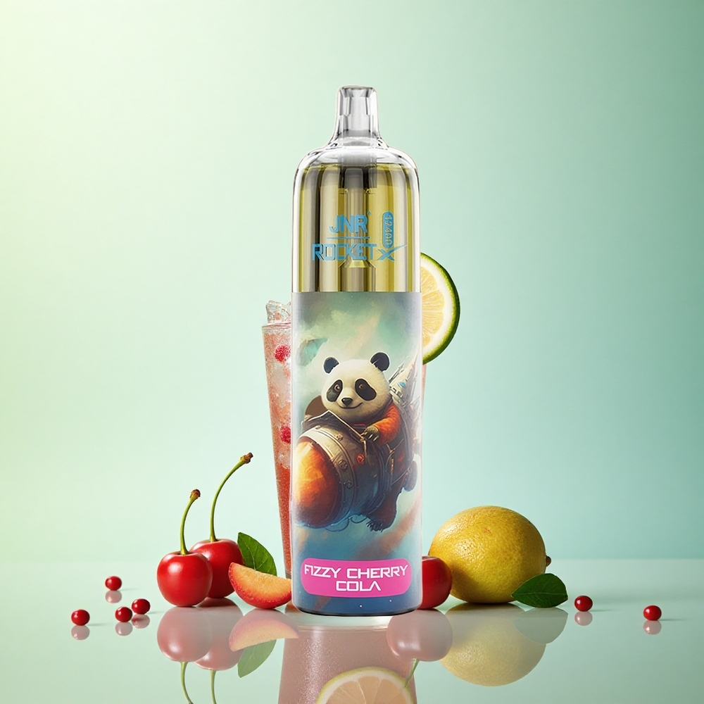 JNR Rocket-X 12400 Frisse Kersen Cola met RGB-verlichting en 850mAh