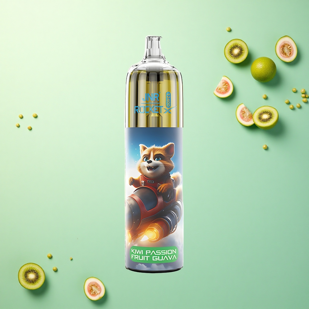JNR Rocket-X 12400 Kiwi Passie Guave Aanpasbare Luchtstroom 850mAh