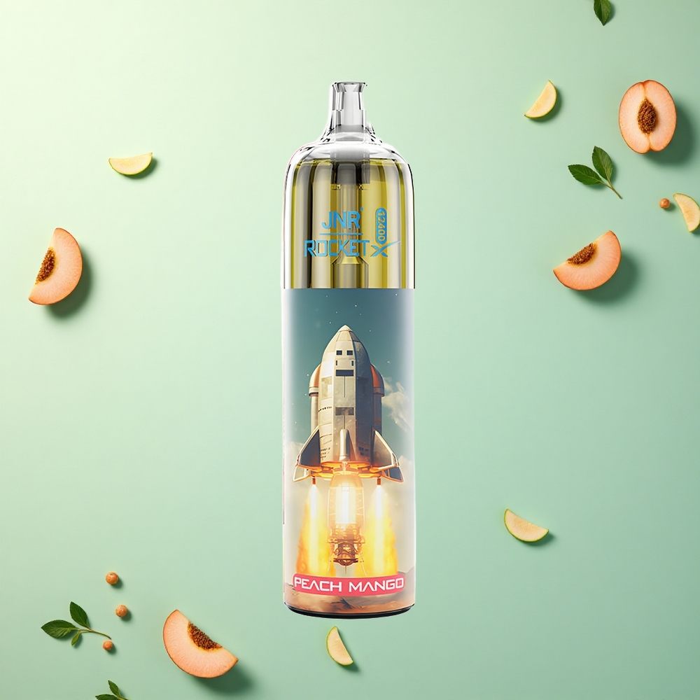 JNR Rocket-X 12400 Perzik Mango Aanpasbare Luchtstroom 850mAh Type-C Snellaad