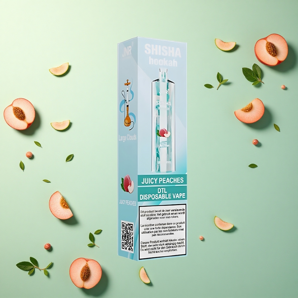 JNR Shisha Hookah 12000 Sappige Perziken 750mAh Type-C