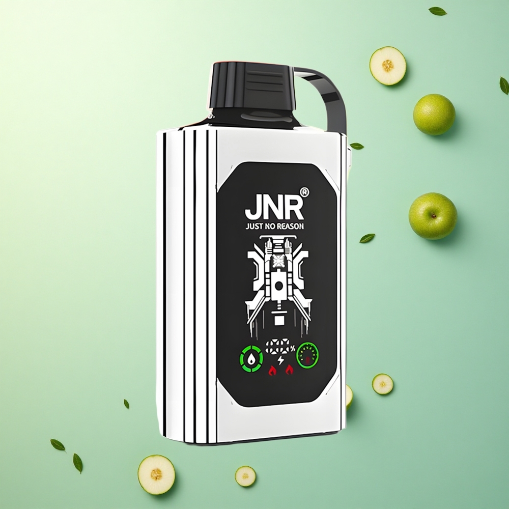 JNR Shisha Hookah Box 20500 Dubbel Appel HD Display Dual Mesh Coil 25ml