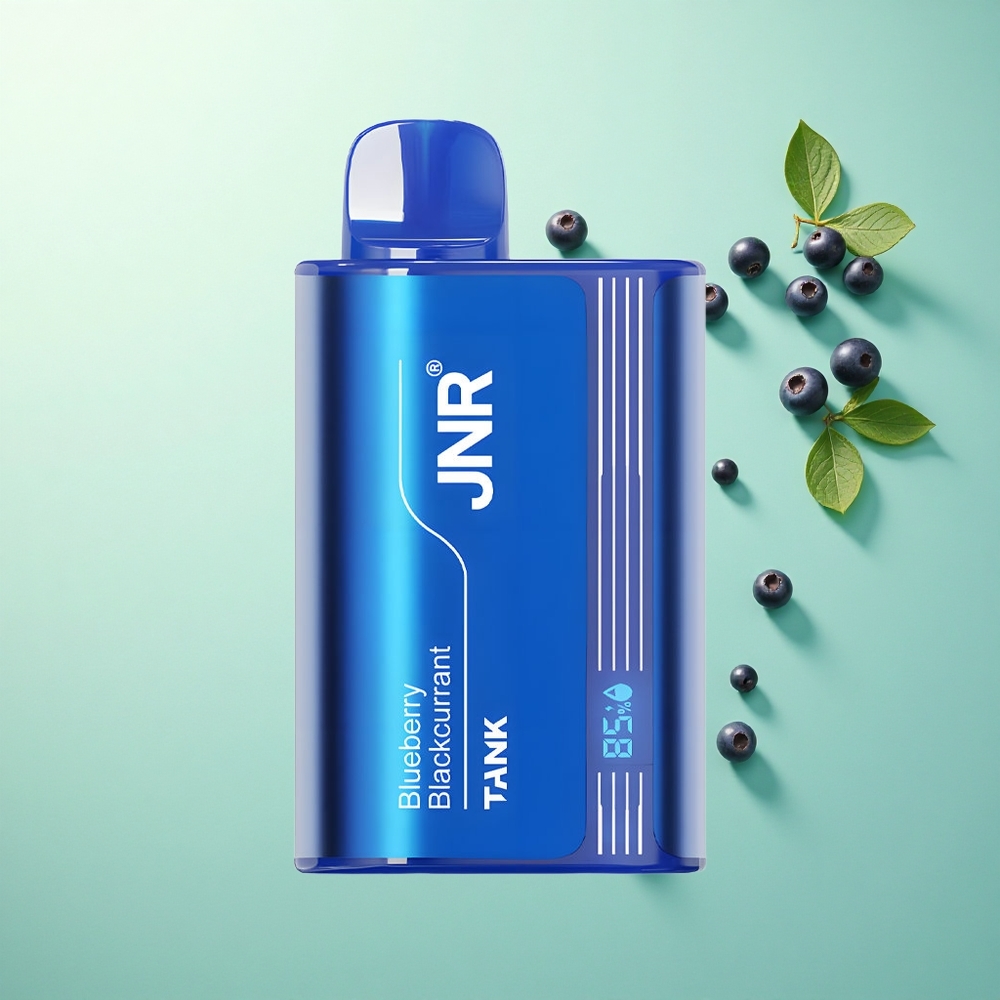 JNR Tank 10000 Blauwe Bes Zwarte Bes - 650mAh - Aanpasbare Luchtstroom
