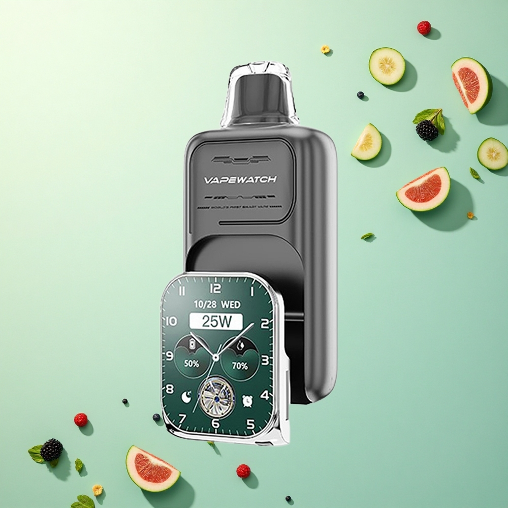 JNR VapeWatch 30000 Drievoudige Bes Dual Mesh Coil 19mL 5% nicotine